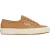 Superga Dames/Dames 2750 Geweven Leren Trainers (Beige/Off White)