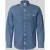 Calvin Klein Jeans Regular fit denimshirt met borstzak en labeldetail