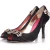 Dsquared2 satijnen peep-toe pumps met kristallen