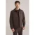 WE Fashion gestreepte overshirt bruin