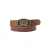 Levi’s leren riem Billy Plaque cognac