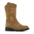 Shoesme suède cowboylaarzen cognac/roze