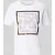 comma T-shirt met motiefprint