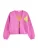 Next Gebreid vest  citroen / lichtgroen / fuchsia / wit