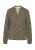 COMMA Blouse  olijfgroen / wit