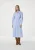 Fabienne Chapot Blousejurk  lichtblauw / wit