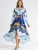MSN Collection Jurk  blauw / pastelblauw / lichtblauw / pueblo