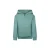 Koko Noko rechtvallende hoodie met tekst – groen