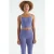 Aansluitend Mouwloos Crop Sporttop