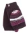 Heat Holders – Thermisch gebreide convertorhandschoen voor dames – Bordeaux