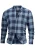 INDICODE JEANS Overhemd  blauw / zwart