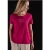 Street One Dames Shirt met print aan de voorkant in Pink
