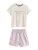 Superdry & Co Set  duifblauw / lichtblauw / poederroze / wit