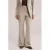 WE Fashion flared broek – beige