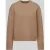 Jake*s Casual Pullover van pure wol met ribboordjes