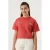 Garcia T-shirt met backprint rood