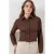 Slim Fit Poplin Overhemd met Korte Mouwen