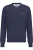 Fynch-Hatton Casual Fit Trui V-halsnachtblauw, Effen