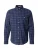 GANT Overhemd ‘Classic’  navy / donkerblauw / wit