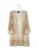 La Muel Lingerie Ochtendjas ‘Morgenmantel’  champagne
