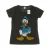 Disney Dames/Dames Donald Duck Boos Katoenen T-Shirt (Licht Grafiet)