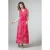 LabeL DOT wikkel-/overslagjurk roze