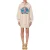 Moschino Hollywood Musical MÉlange Fleece Dress White