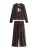B by Ted Baker Pyjama  taupe / chocoladebruin / goudgeel