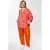 Gozzip blousetop met zebraprint roze