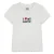Levi’s Kids jersey T-shirt met tekst – wit