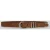 Lauren Ralph Lauren Riem van echt leer met metallic accenten