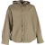 Balenciaga parka met capuchon in beige katoen