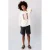 Mango Kids casual short antraciet