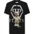 Round Neck T-Shirt Crystal Teddy Bear