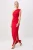 TRENDYOLMİLLA Dames Rood Effen Maxi Mouwloos Recht Avond & Gala Jurk