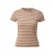 Dunne transparante gestreepte T-shirt slim fit voor dames QS