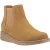 Hush Puppies Leonie Suède Dames Tan Platte Chelsea Boots