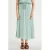 Cache Cache midi rok met ceintuur – turquoise
