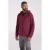 Mountain Warehouse Heren Camber Fleece Full Zip Hoodie (Bourgondië)