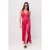 TRENDYOLMİLLA Dames Bordeaux Effen Maxi Mouwloos Slipjurken