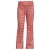Orange Stars flared broek met print