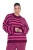 Studio Untold Trui  aubergine / cyclaam