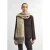 comma sjaal met panterprint beige