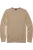 OLYMP Casual Trui ronde hals beige, Gestructureerd
