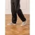 Manfield – Heren – Grijze suède loafers –