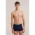 WE Fashion boxershorts – donkerblauw/donkerrood (set van 3)
