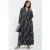 Comfortabele Geprinte Maxi-Jurk