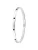 Lucardi Armband  saffier / zilver