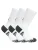 Under Armour 3-Pack Performance Tech Crew-Sokken, Wit