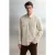 Oversized overshirt met overhemdkraag